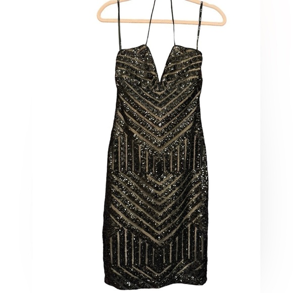 Bardot Shanina Sequin Dress Size 6 / Small - Picture 5 of 9